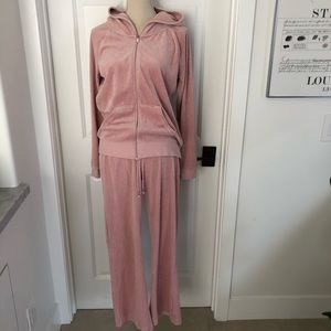 Juicy couture velour track set